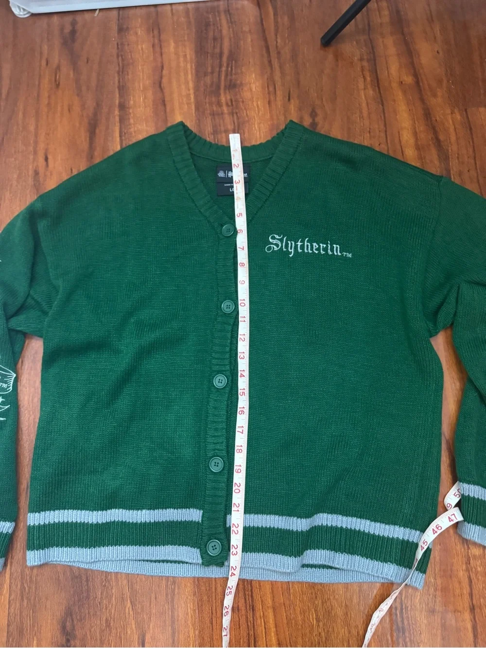 Harry Potter Wizarding World Slytherin Sweater Size Large